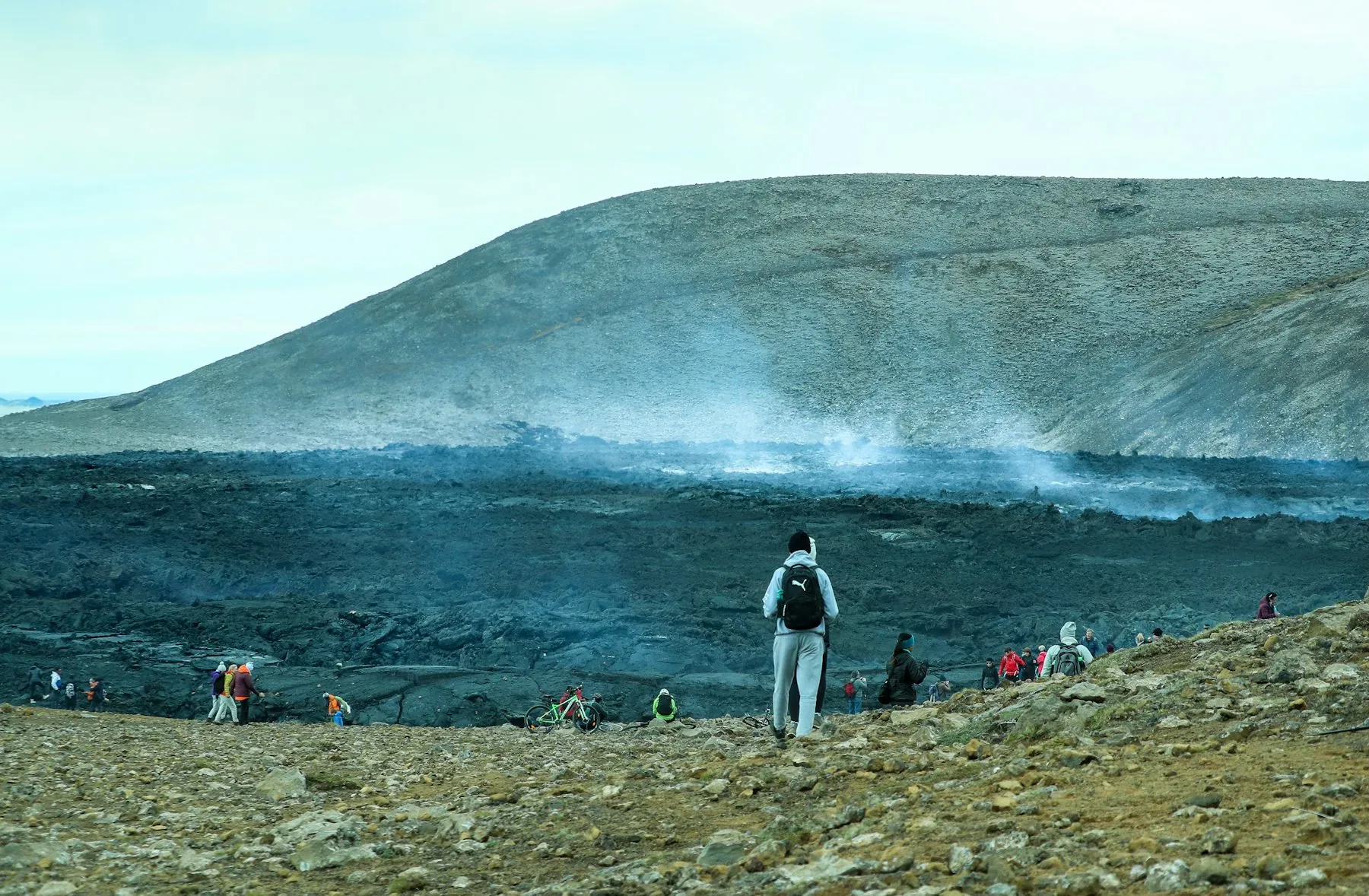 Volcanic ground on the Reykjanes peninsula